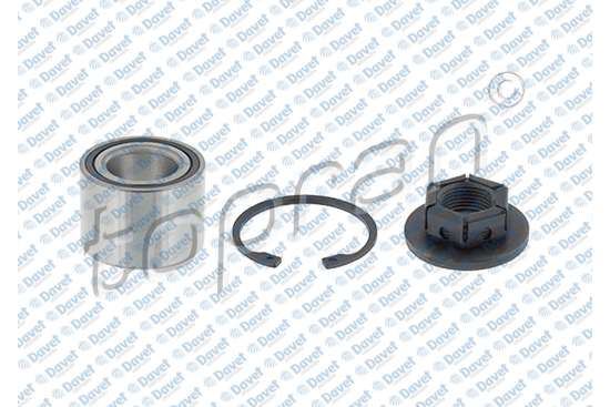 TOPRAN 302151001 Arka Teker Rulmani [Kit] Focus Fiesta V Fusion 1.4tdci 1.6tdci 1.8tdci 98-04 Mazda Ii 1.25 1.4cd 1.6 03>